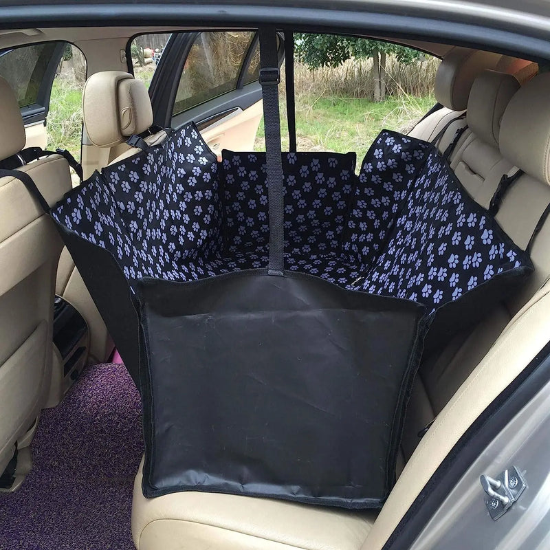 Protector impermeable para asiento de coche para perros, protector impreso para perro✅