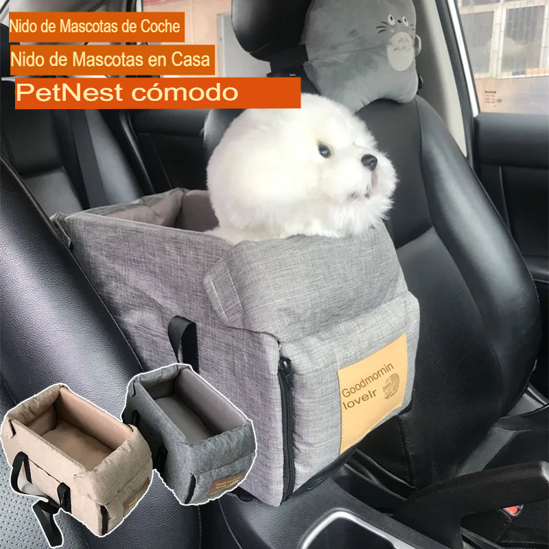 asiento de coche cama central portátil✅