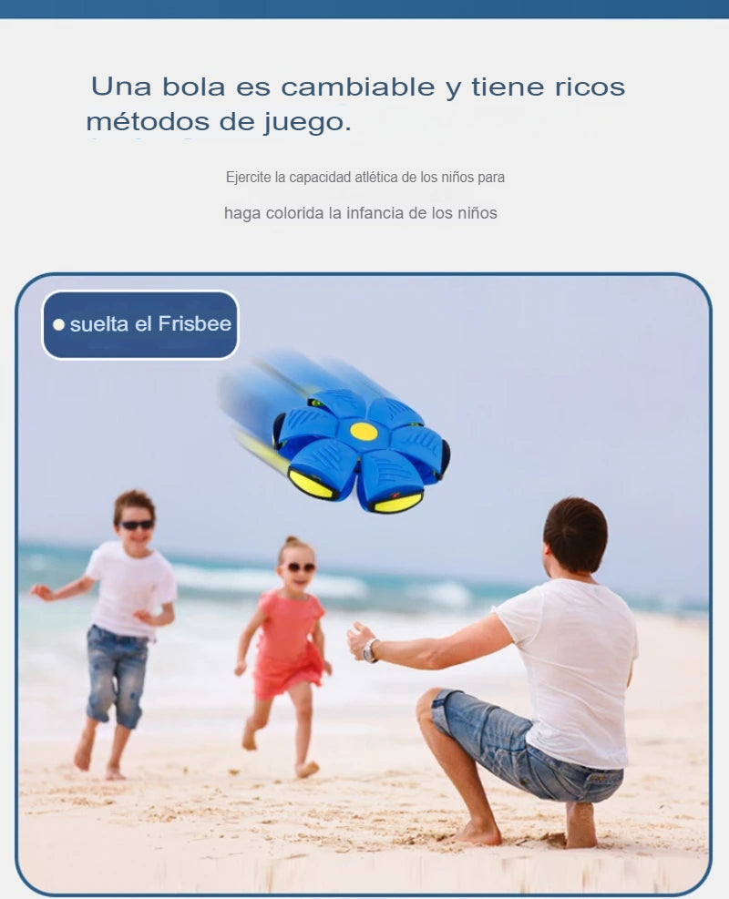 Pelota interactiva de juguetes para perros Flying UFO ✅ ✅