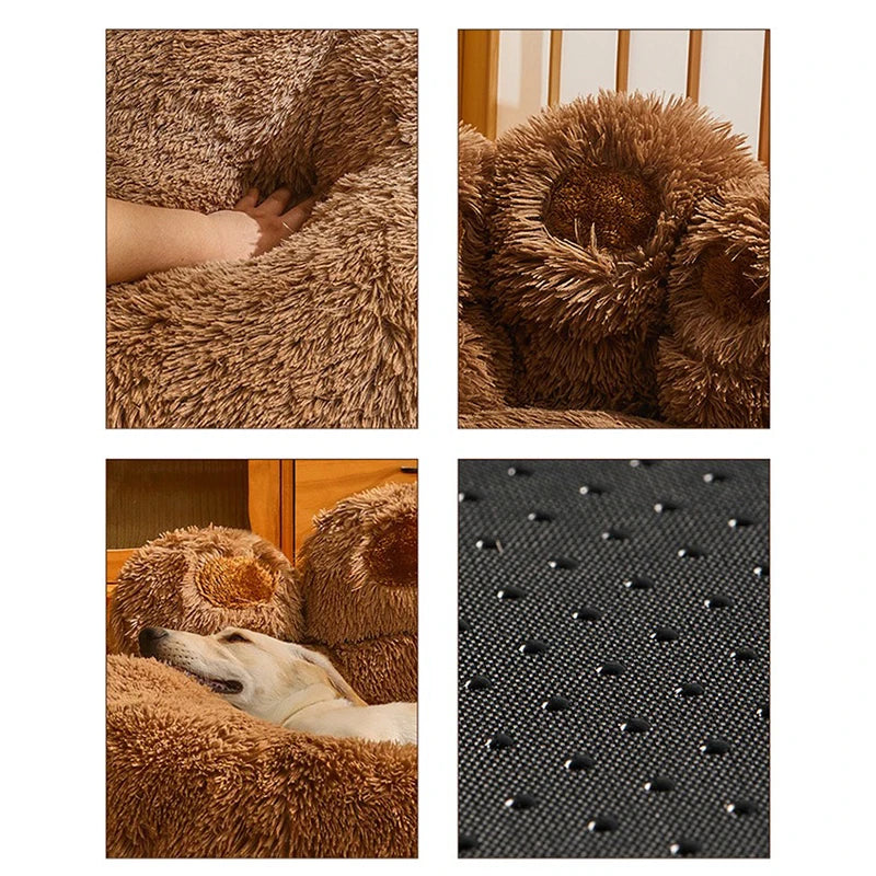 Camas sofá para perros pequeños, accesorios cálidos, colchoneta grande para perros, caseta para mascotas, lavable, mullida, cesta mediana para cachorros, suministros para gatos