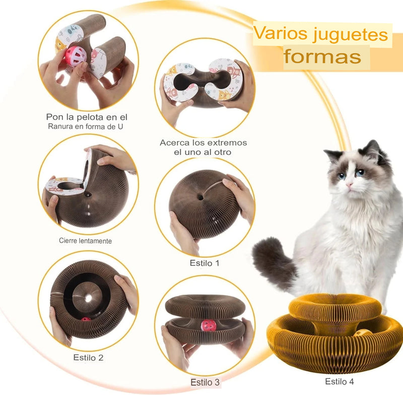 Órgano Mágico para Gatos Rascador