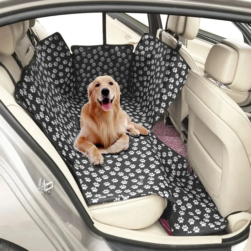 Protector impermeable para asiento de coche para perros, protector impreso para perro✅