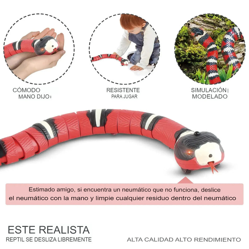 juguete electrónico serpiente interactivo