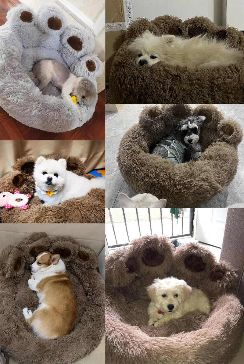 Camas sofá para perros pequeños, accesorios cálidos, colchoneta grande para perros, caseta para mascotas, lavable, mullida, cesta mediana para cachorros, suministros para gatos