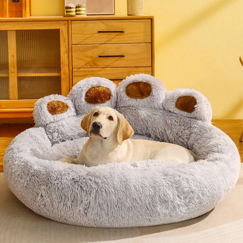 Cama mullida para perros, accesorios para perrera de felpa✅✅